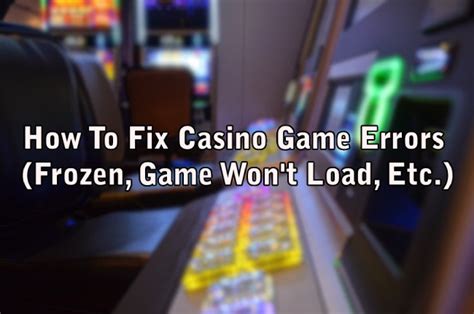 error 20012 casino lsrx